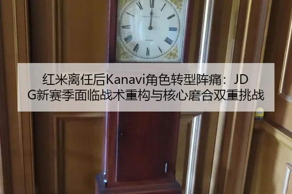 红米离任后Kanavi角色转型阵痛：JDG新赛季面临战术重构与核心磨合双重挑战